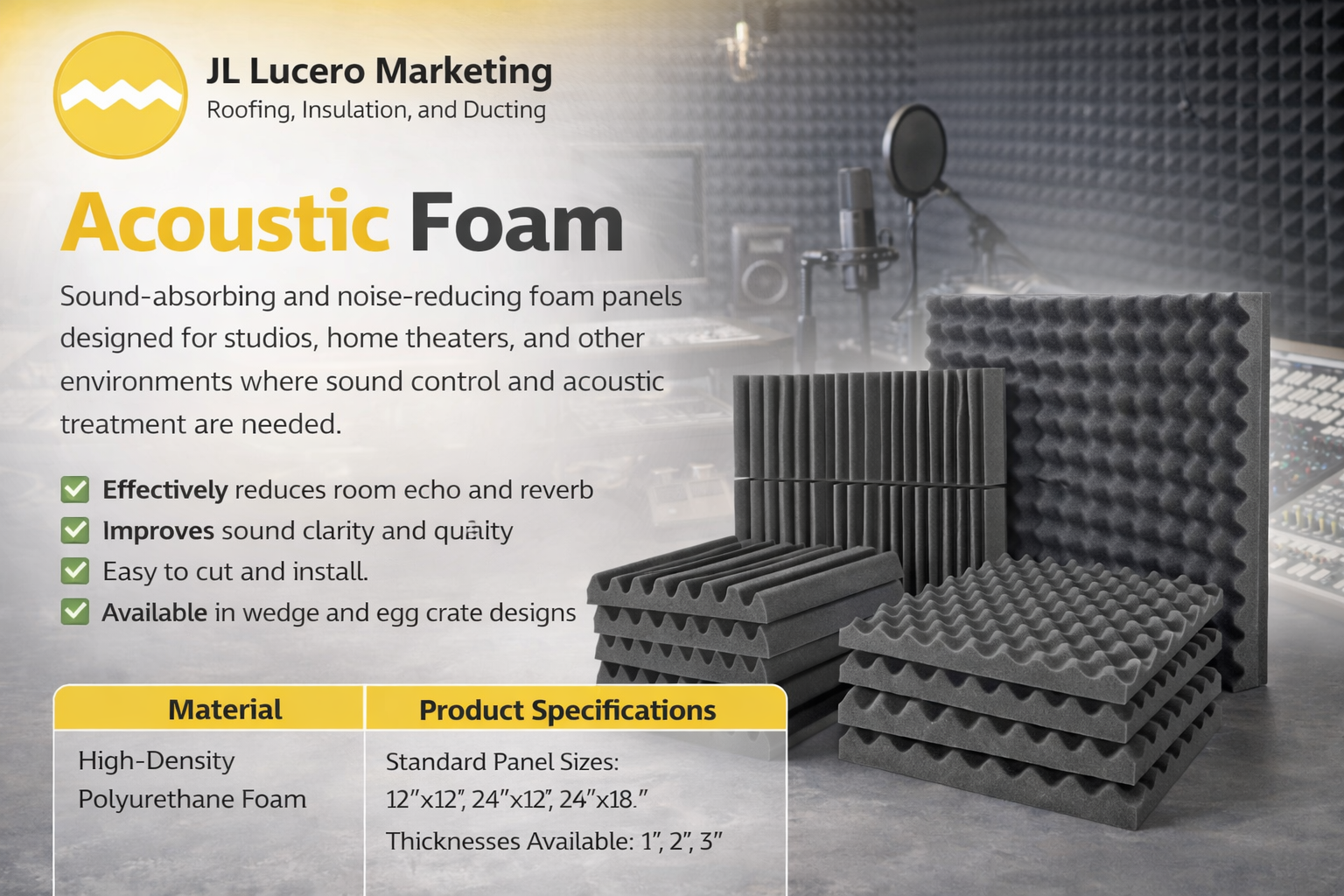 Acoustic Foam